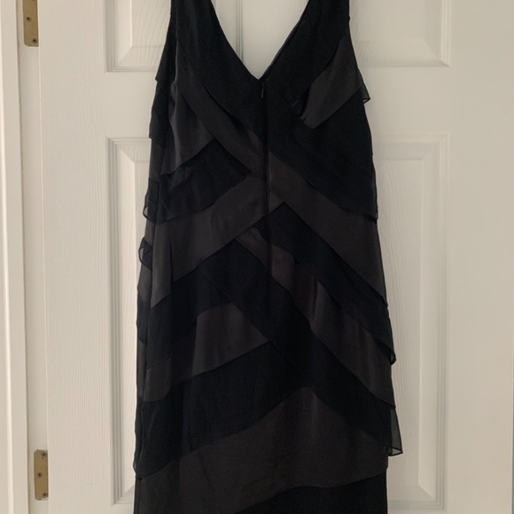 Black Ruffle Dress - Picture 3 of 7